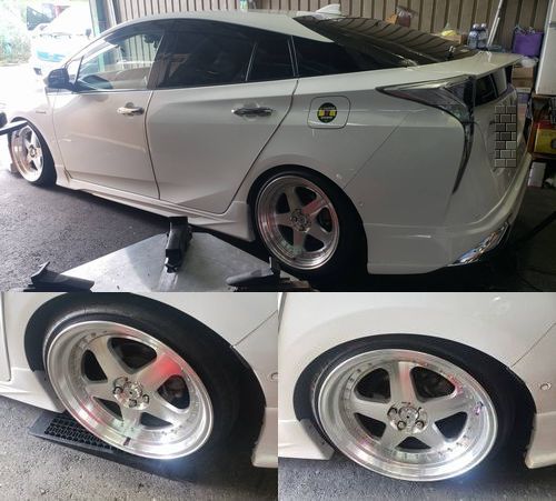 50プリウス 送料込み① プリウス 50系 前期 デイライト キット アクセサリーランプ