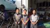 ＳＳ内のタイヤ担当は3人。