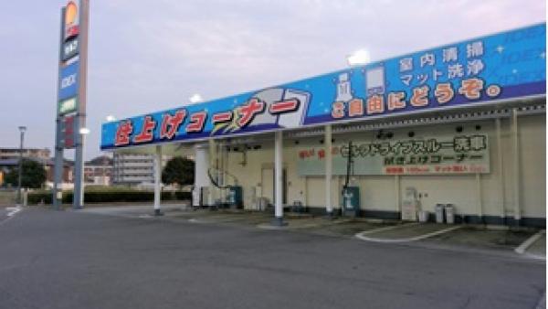 洗車仕上げコーナー