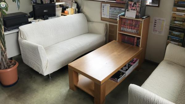 お客様待合室