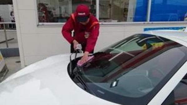 洗車仕上げ			