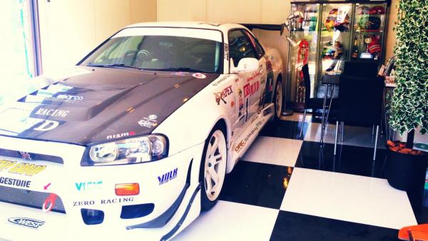 間近で見れるレーシングカー