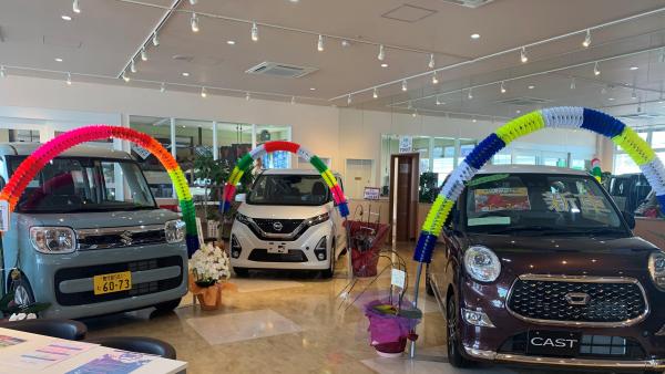 店舗展示車は入替があります