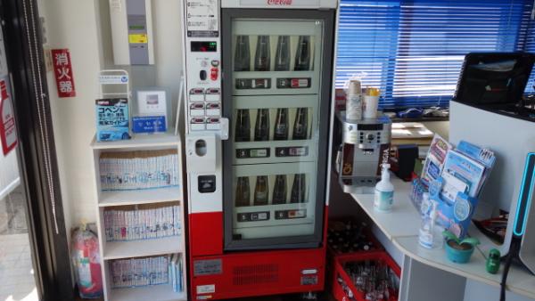 無料ドリンクサービス中