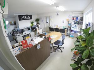 個別に相談できるカウンターがございます