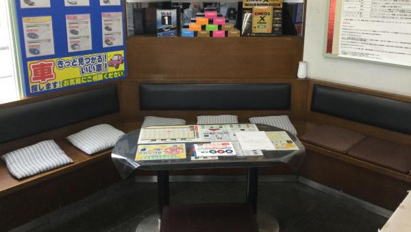 待合室です！