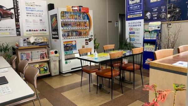 待合室です