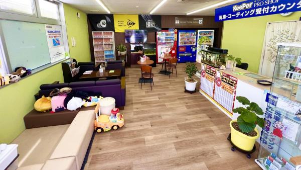 待合室です