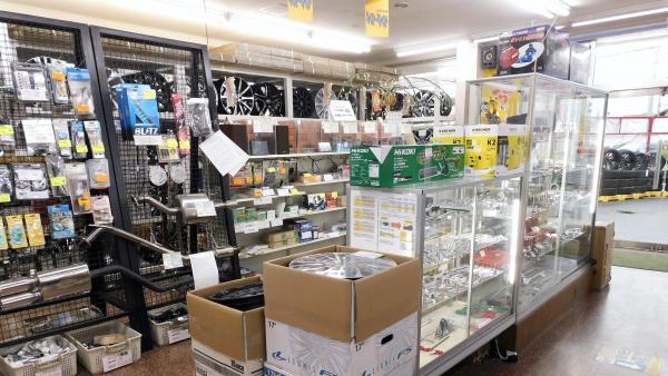 カー用品コーナー