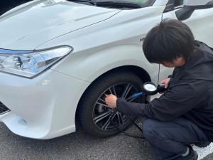 タイヤ無料点検実施中！！