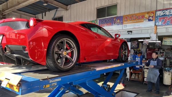 フェラーリ458スペチアーレ