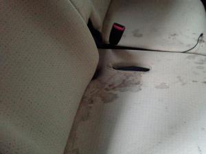 気になるシートの汚れ