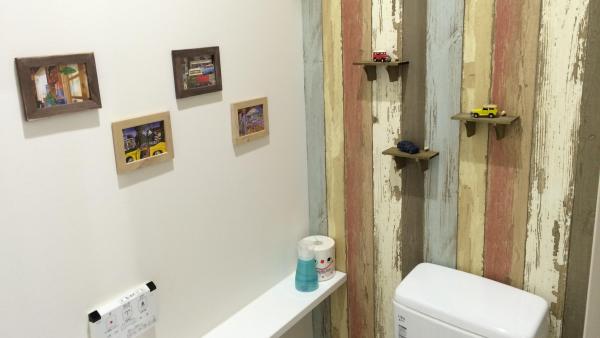 トイレもきれいです