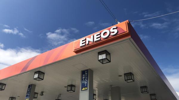 綺麗なガソリンスタンドです