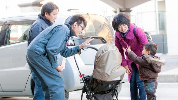 小さなお客様大歓迎