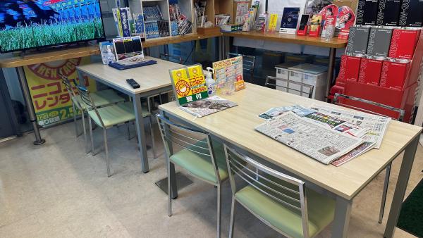 店内内観