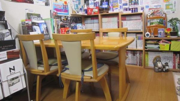 店内休憩コーナー
