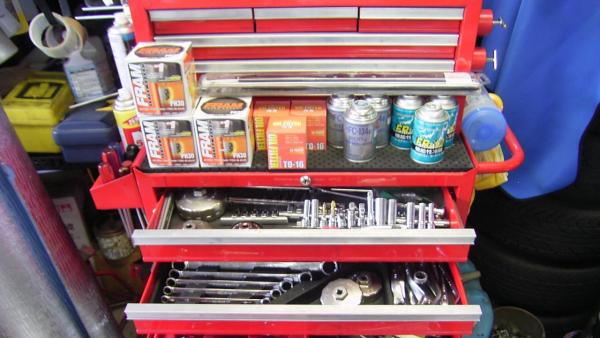 各作業対応できる工具