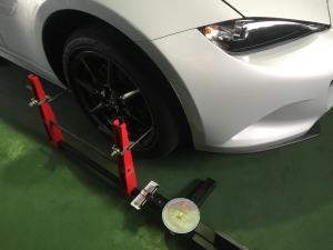 同時作業がお得！アライメント調整