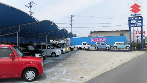 自動車展示場になります。
