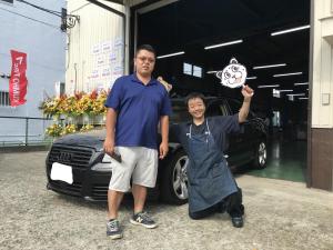 平塚市S様 アウディのタイヤ交換