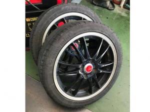 スバル　ステラタイヤ交換　165/50R