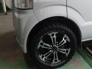 中古タイヤ＆ホイールセット取付