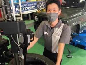 タイヤ組換え数千本やってます！