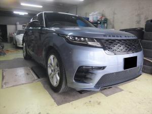 ランドローバー　ヴェラール　タイヤ交換