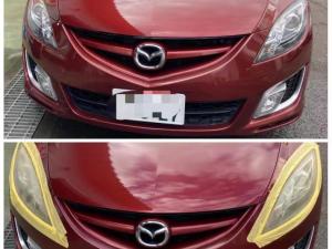 ヘッドライト黄ばみ取り