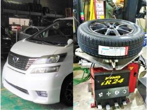 NISSAN　エルグランド　タイヤ交換☆