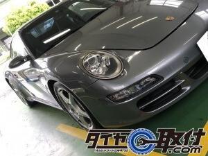 PORSCHE　997　911タイヤ交換