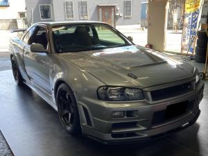 NISSAN　34スカイラインタイヤ交換