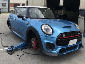 miniクーパタイヤ交換