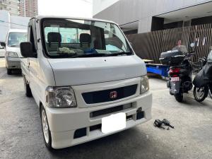 軽トラ　タイヤ交換　ジャッキでの交換