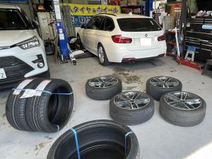 ★BMW 320d タイヤ交換★