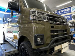アトレーRS スタッドレスタイヤ交換