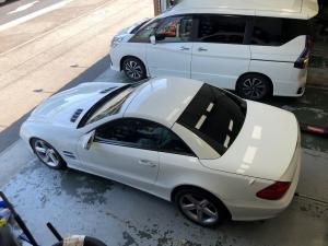 メルセデスベンツSL350 タイヤご購入にて交換