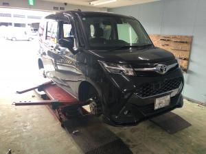 トヨタ　ルーミー　持込　タイヤ交換　１６５／６５Ｒ１４　鹿毛タイヤ　持込交換大歓迎【鹿毛タイヤ／ラウレアオート　福岡県古賀市/糟屋/新宮/宗像 】