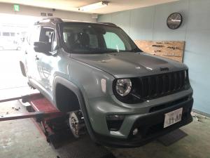 ジープ・パトリオット　タイヤ交換　　２２５／６５Ｒ１７　ＴＯＹＯ　ＯＰＥＮ　ＣＯＵＮＴＲＹ　Ａ／Ｔ３　　【鹿毛タイヤ／ラウレアオート　