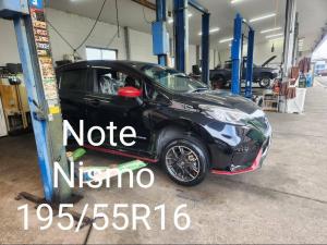ノート　NISMO　MINERVA装着
