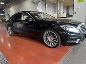 メルセデスベンツ　Sクラス　タイヤ交換入庫