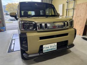 タフト　ホワイトレタータイヤ交換のご依頼ありがとうございます！