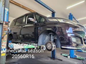 ミネルバオールシーズンタイヤ装着　granz