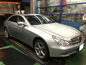 ベンツ　ＣＬＳ　１８インチ　タイヤ交換！