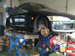 軽自動車のタイヤ交換です